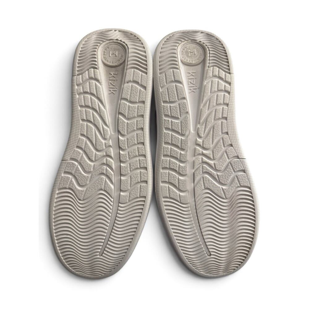 Kizik Sydney Sneakers All White Leather Hands Free Shoes Womens 10 - Picture 8 of 10